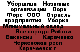 Уборщица › Название организации ­ Ворк Форс, ООО › Отрасль предприятия ­ Уборка › Минимальный оклад ­ 30 000 - Все города Работа » Вакансии   . Карачаево-Черкесская респ.,Карачаевск г.